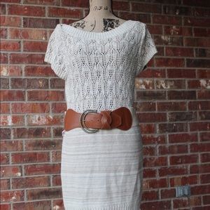 *Cute for fall *Knitted sweater dress